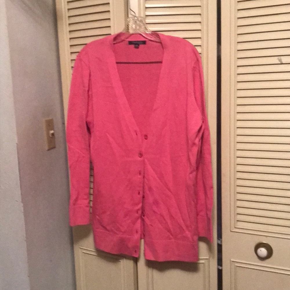 Chadwicks of Boston pink cardigan